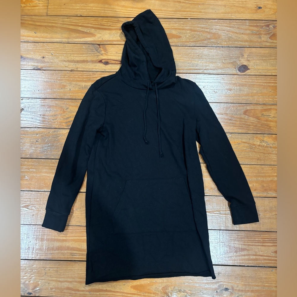 (536) +BLACK HOODIE DRESS
